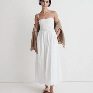 Smocked Madewell Maxi Dress